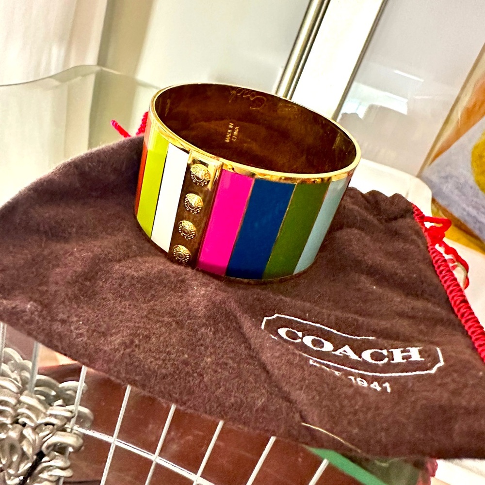 Coach bangle bracelet